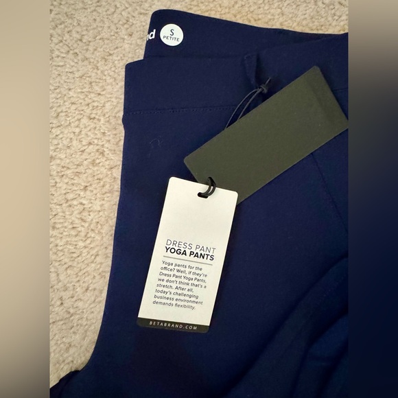 Betabrand NWT Small Petite Straight Leg Pants - Picture 3 of 4